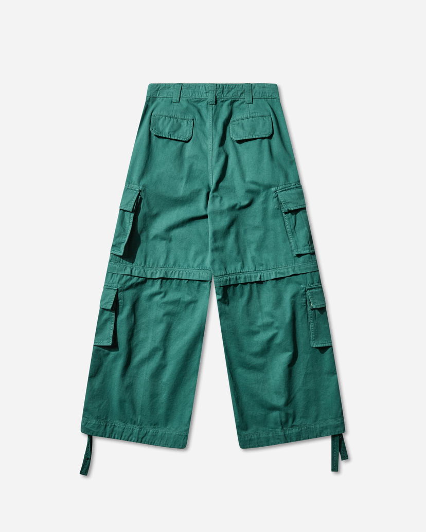 Cargo bukser ERL Zip-Off Cargo Pants Grøn | ERL11P006 2