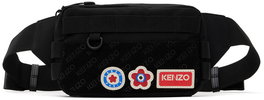 Taljetaske KENZO Paris Jungle Pouch Sort | FD65SA217F30, 0