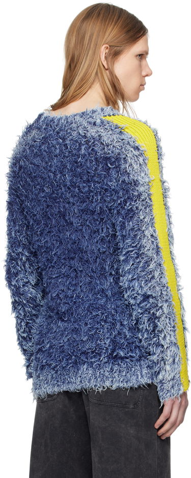 Sweater Diesel Diesel K-Damon Fuzzy Sweater Blå | A16569-0KNAE-8ATS, 2