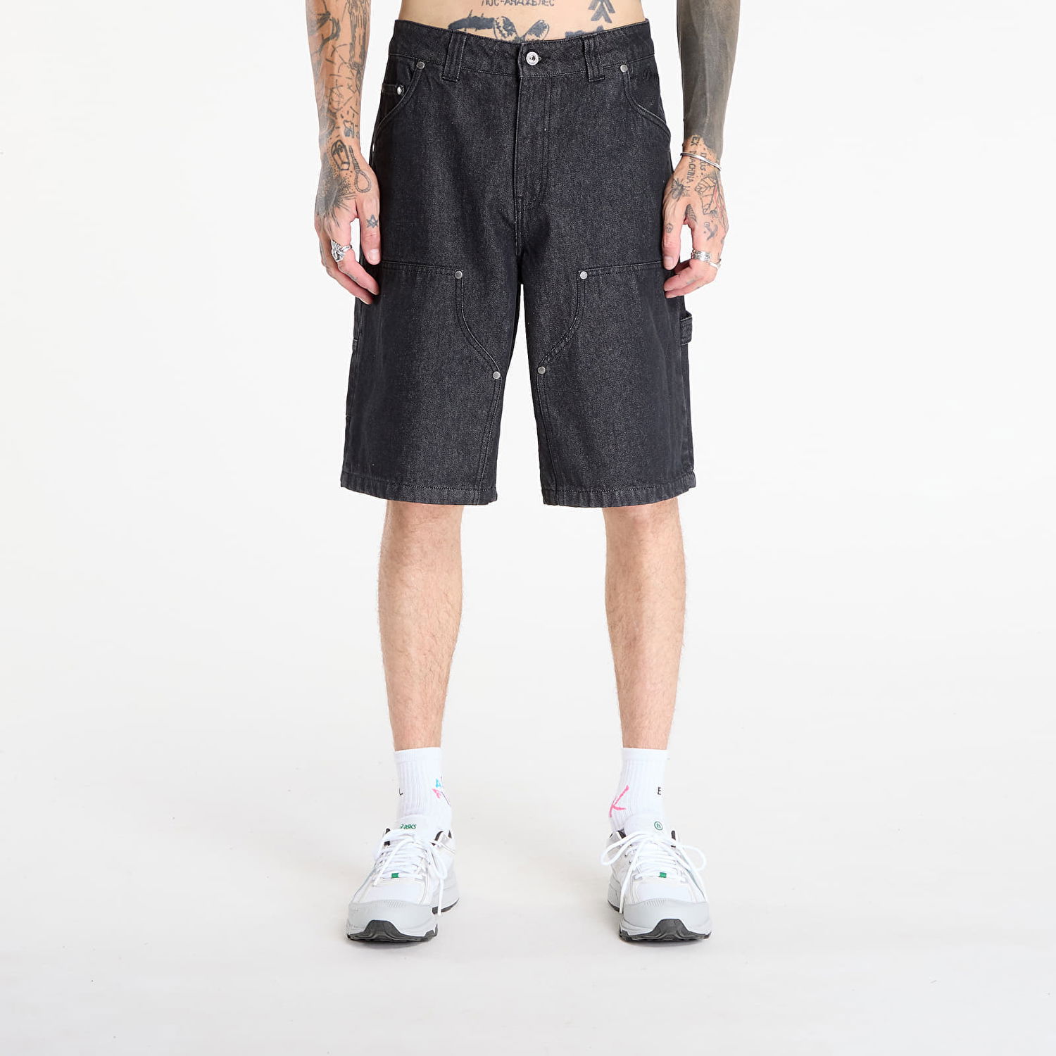 Shorts Dime Dime Carpenter Denim Shorts 34 Sort | DIMEFA2521BLK, 0