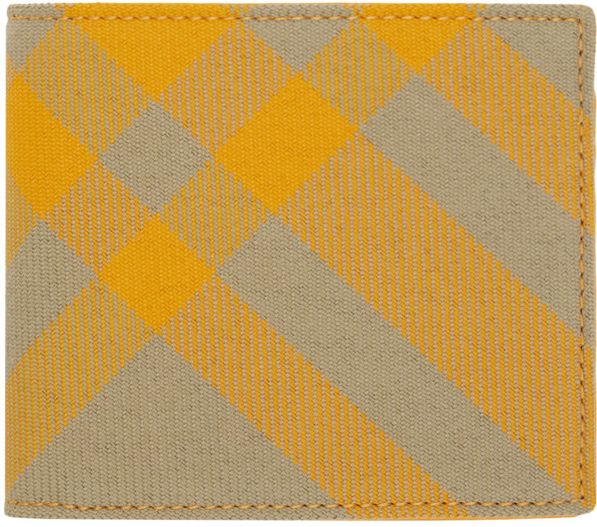 Tegnebog Burberry Check Bifold Wallet Beige | 8078358, 0