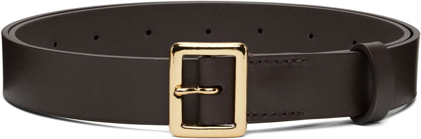 Bælter AURALEE AURALEE Square Buckle Belt Brun | A00B06RP