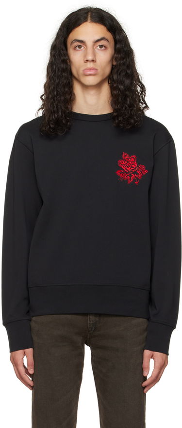 Sweater rag & bone Lunar New Year Embroidered Sweatshirt Sort | MBC22HT058NY58, 0