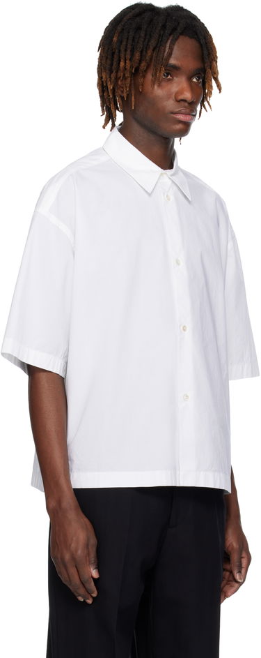 Skjorte Studio Nicholson Studio Nicholson Sanko Boxy Shirt Sort | SANKO SNM - 1267, 4