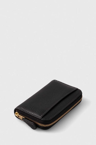 Tegnebog Coach Leather Wallet Sort | CR551, 1