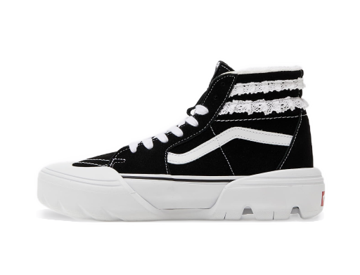 Skateboarding Vans Sandy Liang x SK8-Hi Tapered Modular "Black/ True White" Sort | VN0A7Q5TB7C1