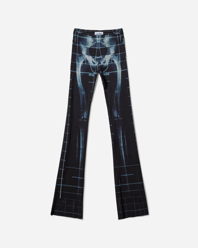 Leggings Jean Paul Gaultier Squeletor Flare Pants Sort | 25-33-F-PA183-T580 005956
