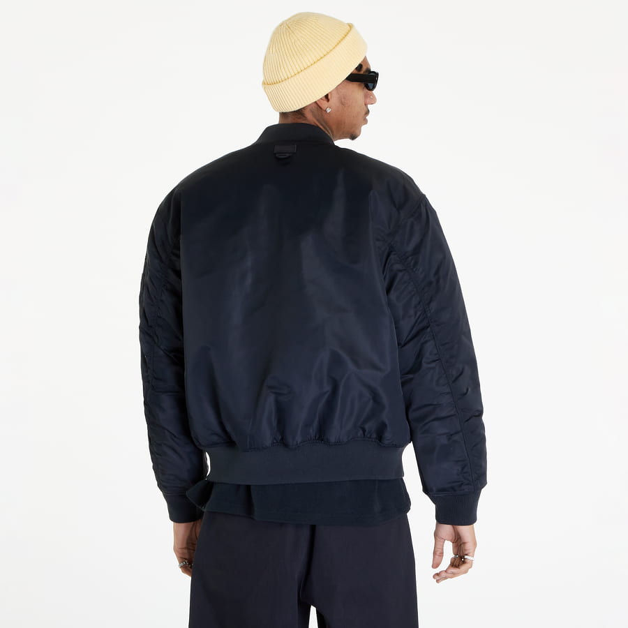 Bomberjakke Converse Military Pack Ma-1 Bomber Jacket Sort | 10023761-A03, 1