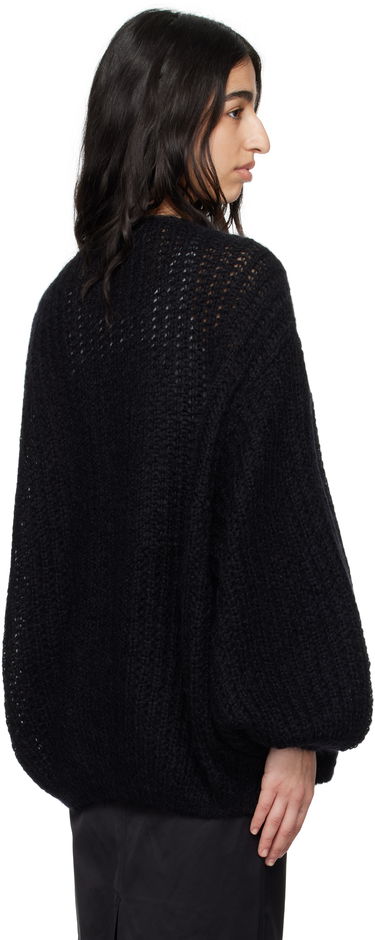 Sweater TOTEME TOTEME Puffed Cardigan Sort | 252-WRT0465-YA0160, 2