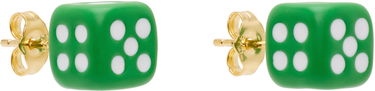 Øreringe VEERT VEERT 'The Enamel Dice' Earrings Grøn | OR03GREEN, 1