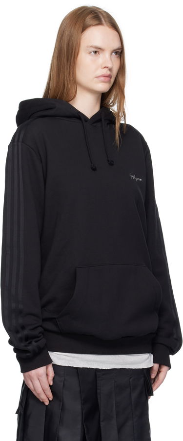 Sweatshirt Yohji Yamamoto Y-3 Yohji Yamamoto Kuro Hoodie Sort | KA9652, 4