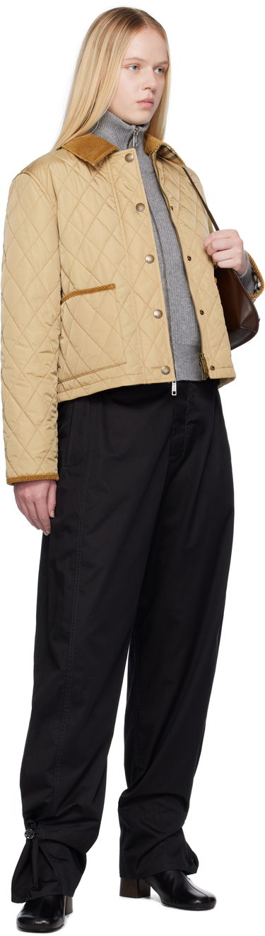 Jakke Burberry Burberry Oldham Quilted Nylon Jacket Beige | 8113834, 3