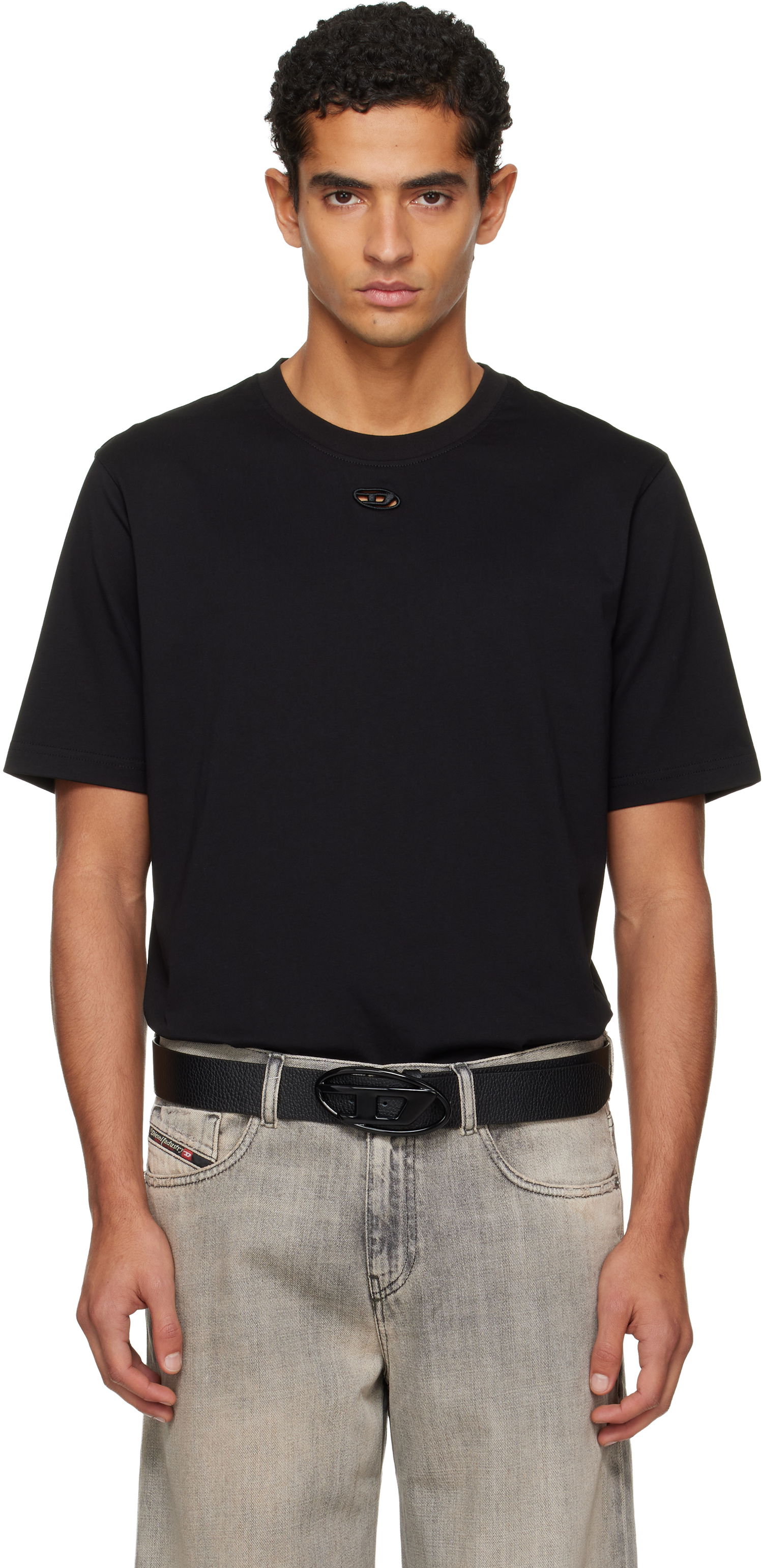 T-shirt Diesel T-Adjust-Marey T-shirt Sort | A19420-0NIAX-9XX, 0