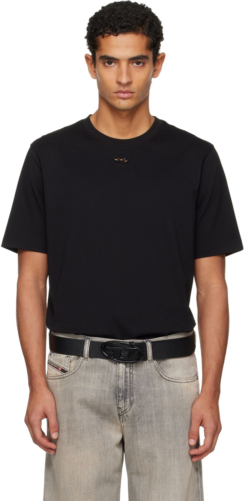 T-shirt Diesel T-Adjust-Marey T-shirt Sort | A19420-0NIAX-9XX