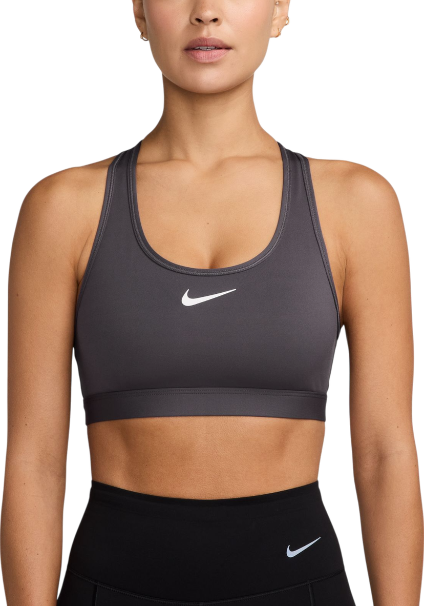 Bh Nike Swoosh Medium Support Sports Bra Grå | dx6821-036