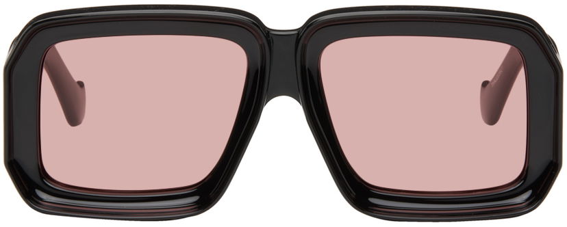 Solbriller Loewe Black Paula's Ibiza Dive Sunglasses Sort | LW40064U@5601Y