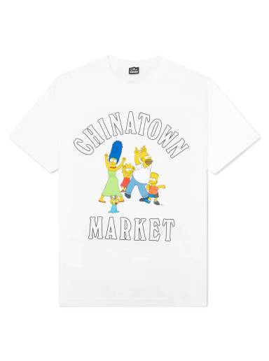 T-shirt MARKET The Simpsons Family x Og T-Shirt Hvid | CTM1990346/0001