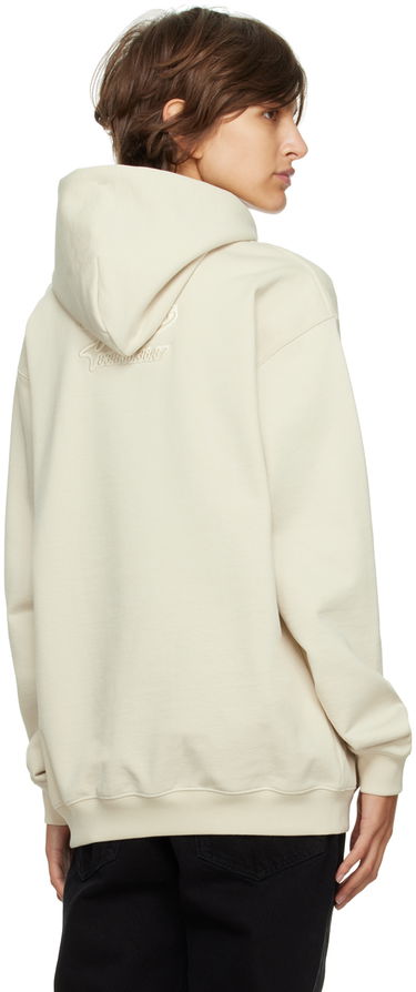 Sweatshirt VETEMENTS VTMNTS College Hoodie Beige | VL14HD300O, 2