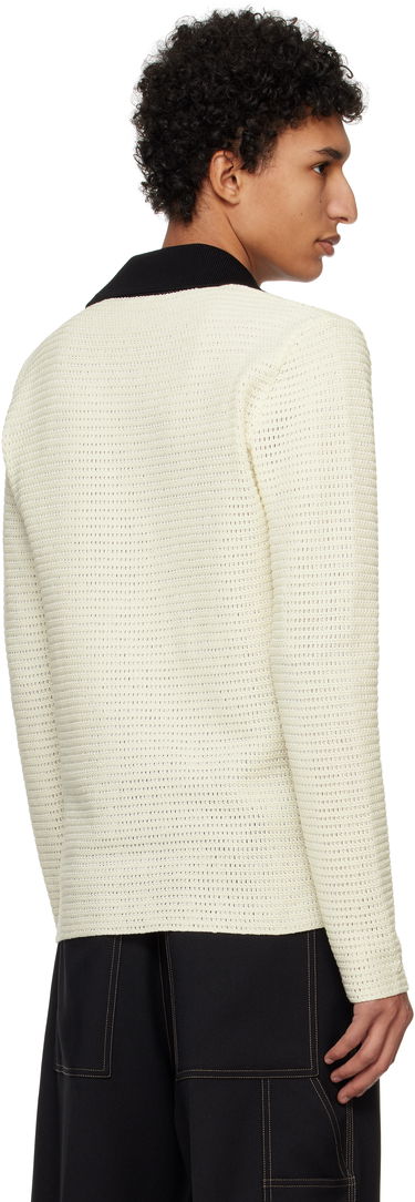 Sweater Jil Sander Jil Sander Knit Polo Beige | J22GL0112_J15434, 2