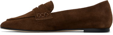 Tøj Aeyde Aeyde Alfie Suede Loafers Brun | A11-FL-GGRS08FL1-SS24-990-022, 2