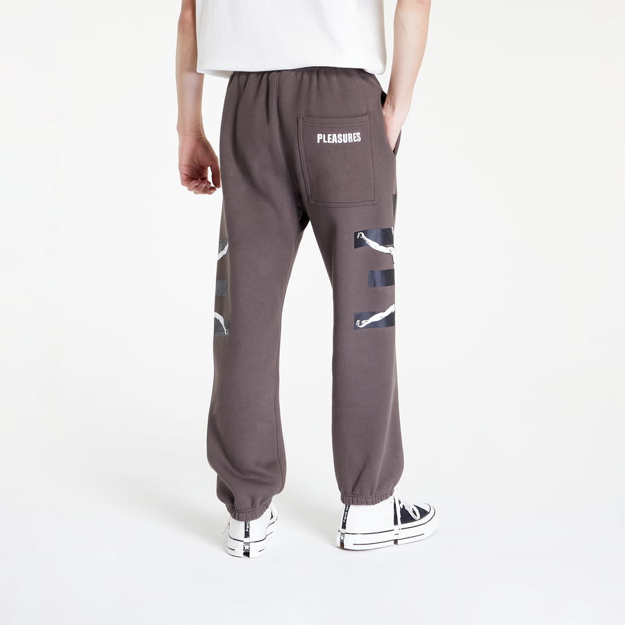 Joggingbukser Pleasures Psychic x TV Sacrifice Sweatpant Brun | P22W022 PEPPER, 1