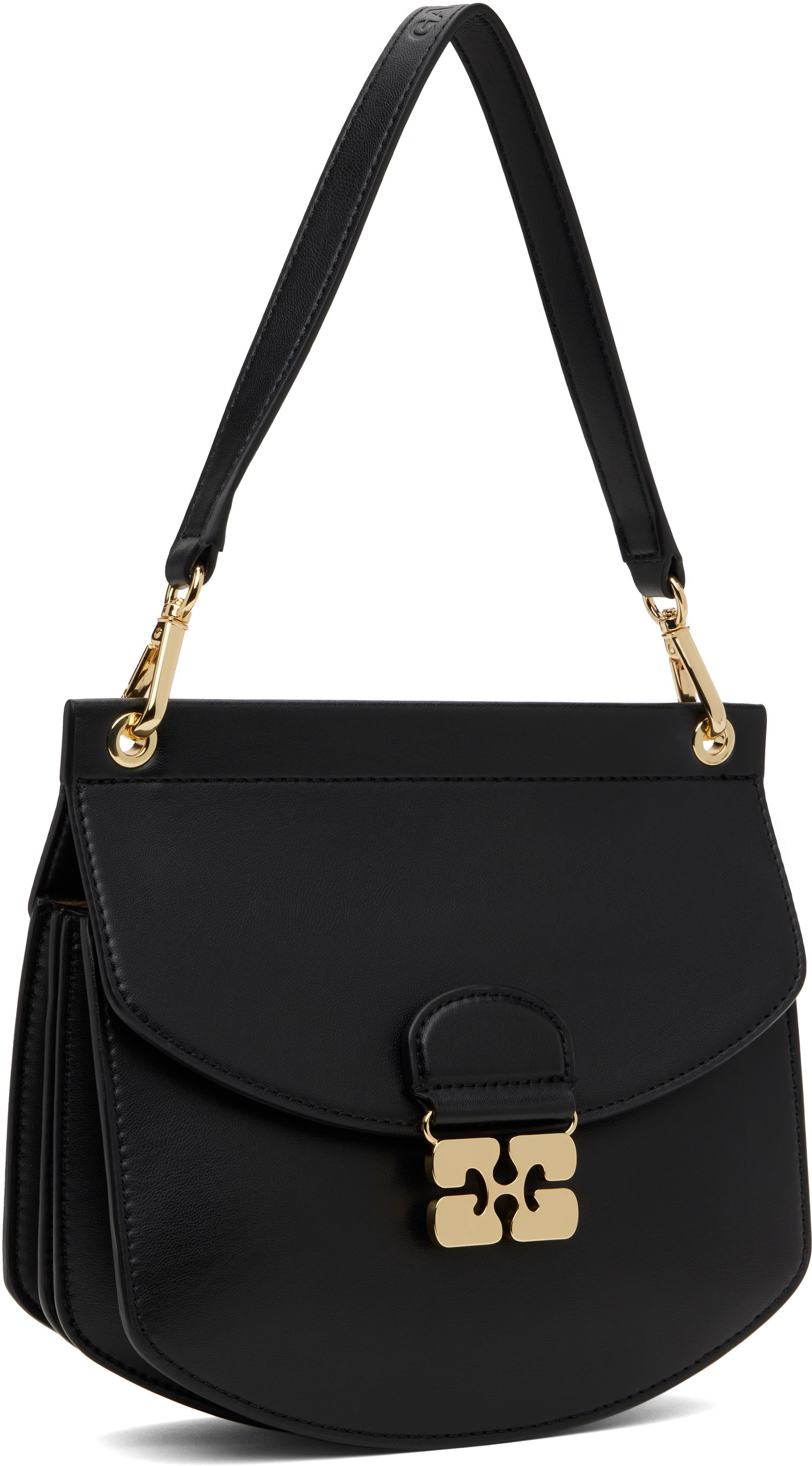 Håndtaske GANNI Ganni Small Apo-G Shoulder Bag Sort | A6449, 1