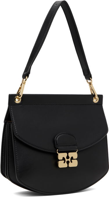 Håndtaske GANNI Ganni Small Apo-G Shoulder Bag Sort | A6449, 1