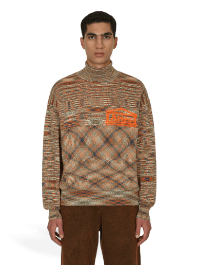 Sweater Aries Temple Space Dye Turtleneck Flerfarvet | FTAR20023 MLT