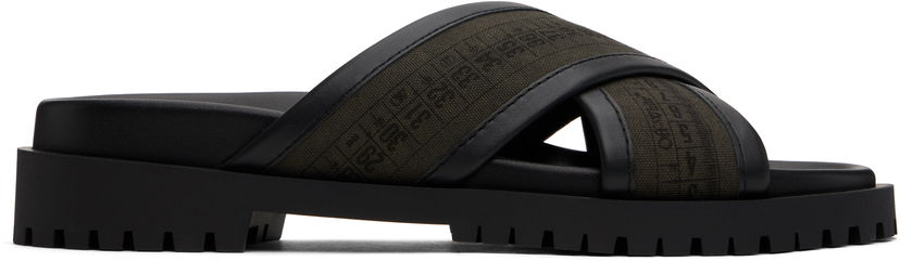 Sneakers og sko Off-White Off-White Chicago Crisscross Sandals Sort | OMIH002S25FAB0015610