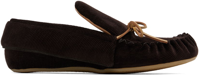 Tøj JW Anderson JW Anderson Corduroy Loafers Brun | ANM43532A