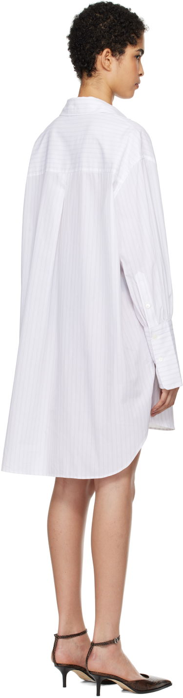 Skjorte Anine Bing ANINE BING Striped Lake Mini Shirt Dress Hvid | A-02-10562-MTL31, 2