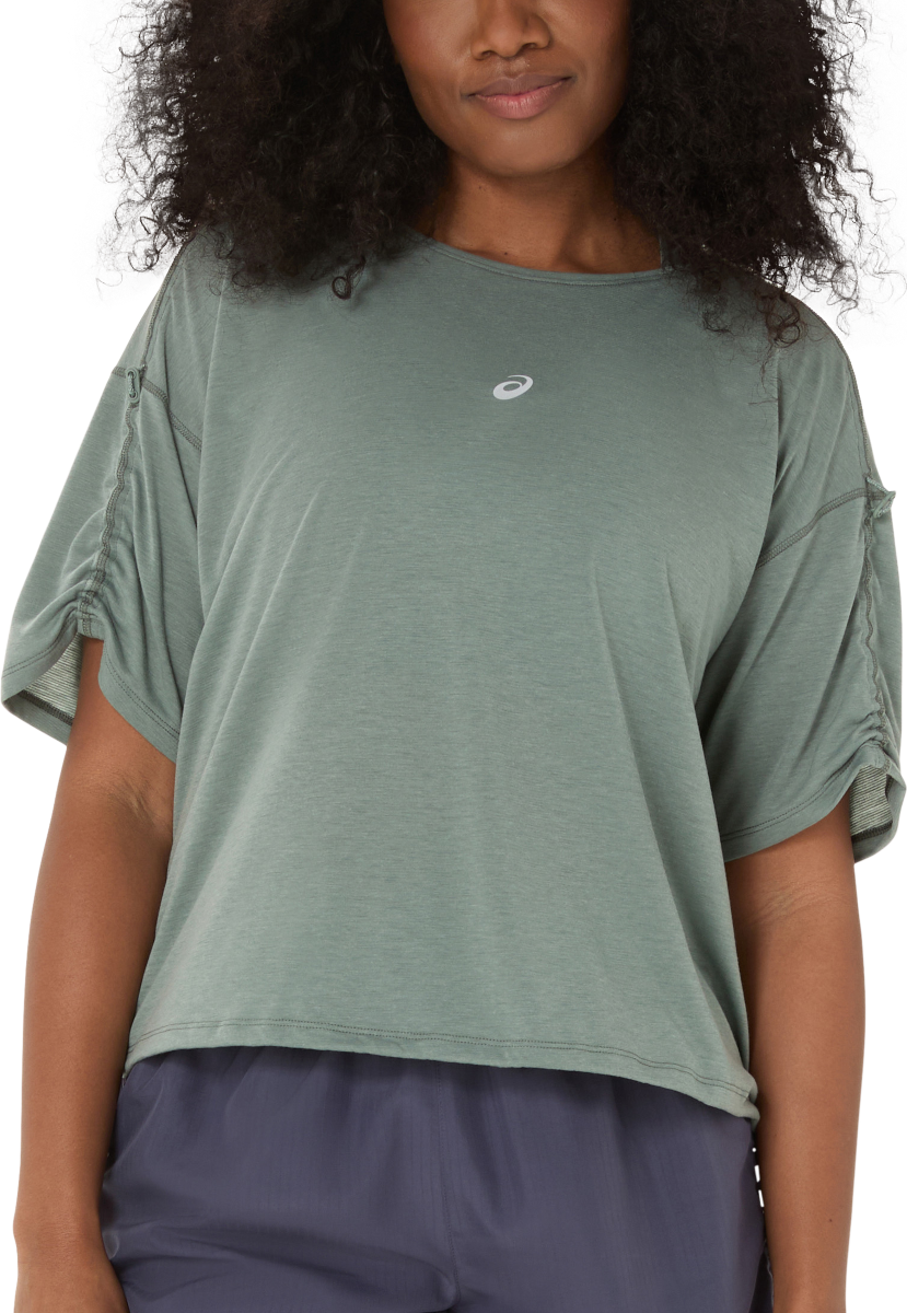 T-shirt Asics Asics Nagino Run Adjustable Short Sleeve Top Grøn | 2012d140-400, 0