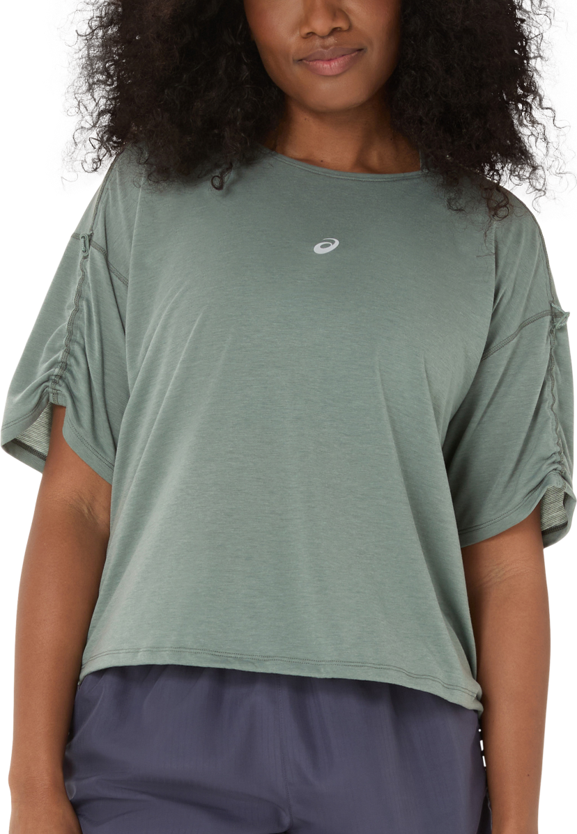 T-shirt Asics Asics Nagino Run Adjustable Short Sleeve Top Grøn | 2012d140-400