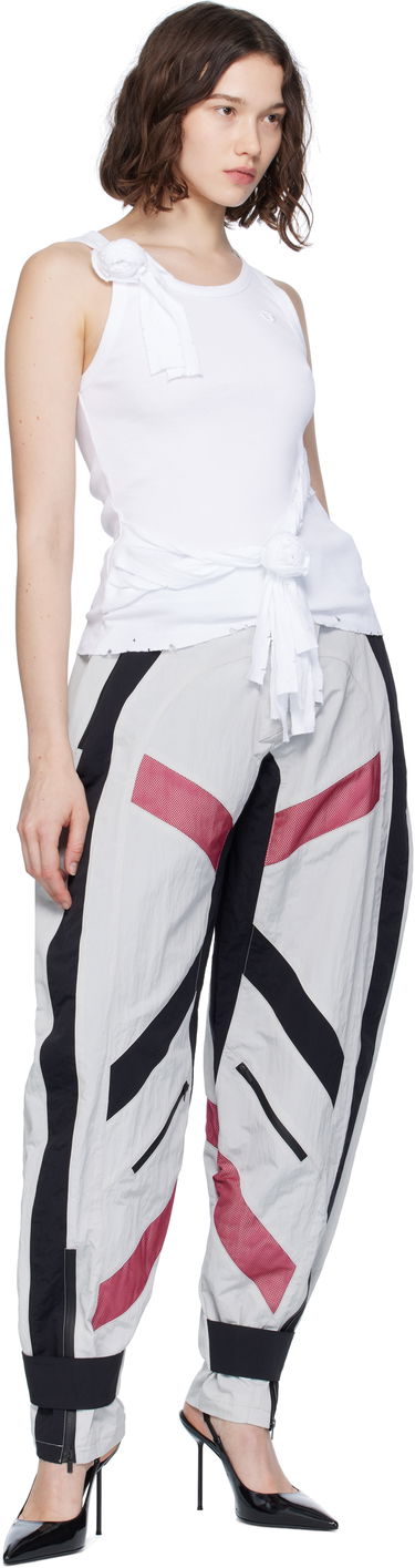 Bukser The Attico The Attico Panelled Harem Pants Grå | 250WCP00269 PAA100AA, 3