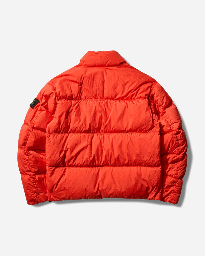 Puffer jakke Stone Island Crinkle Reps Down Jacket Rød | K2S15-4100010-S0A23 V0018