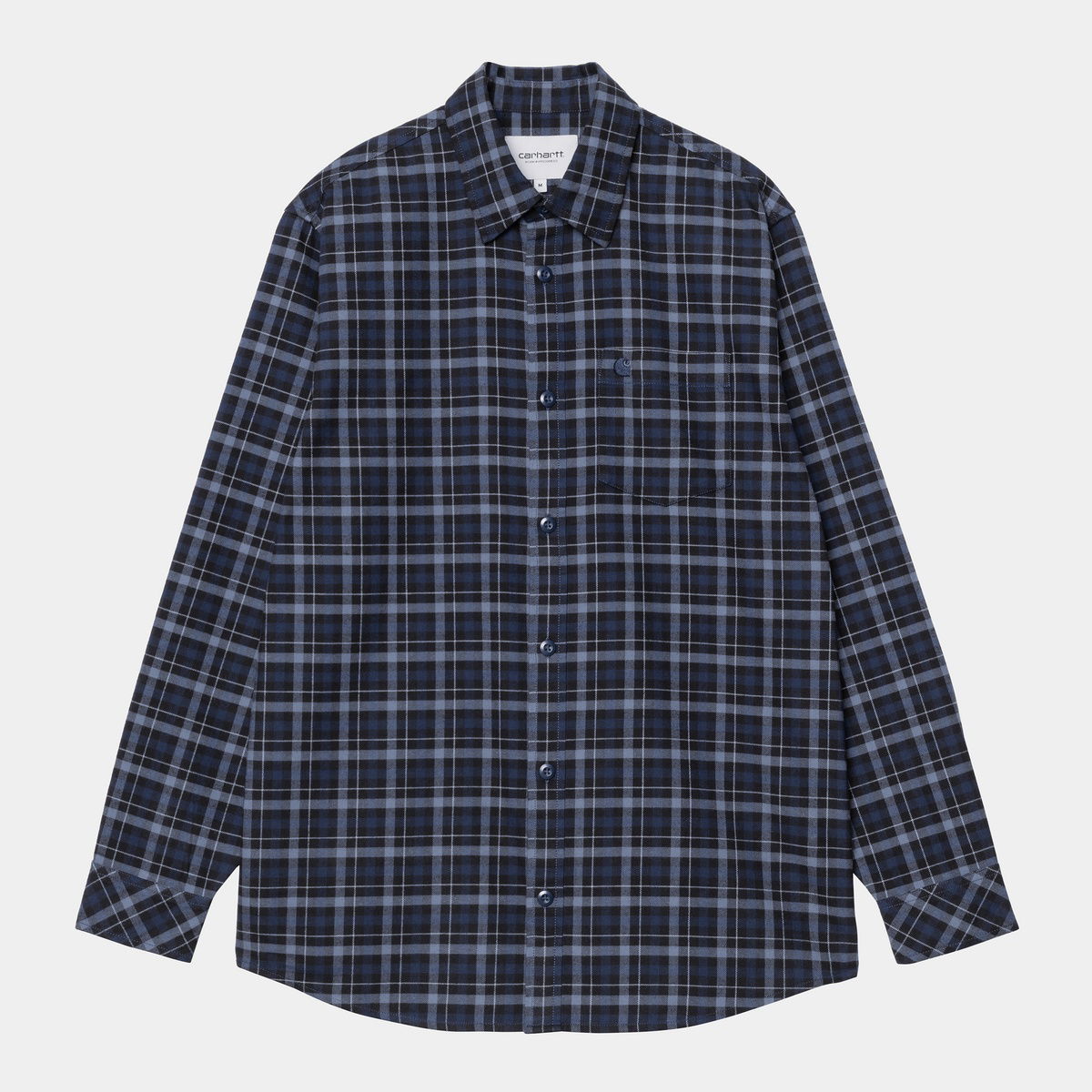 Skjorte Carhartt WIP Carhartt WIP Widmark Long Sleeve Shirt Blå | I035326_1, 0
