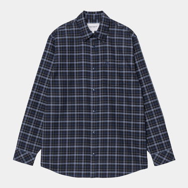 Skjorte Carhartt WIP Carhartt WIP Widmark Long Sleeve Shirt Blå | I035326_1, 0