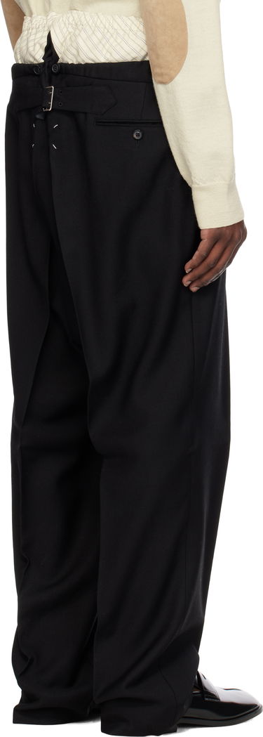 Bukser Maison Margiela Maison Margiela Layered Trousers Sort | S50KA0658 M35415, 2