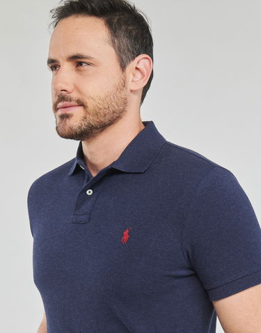 Polo skjorte Polo by Ralph Lauren Polo Shirt Tee Mørkeblå | 710680784292, 4