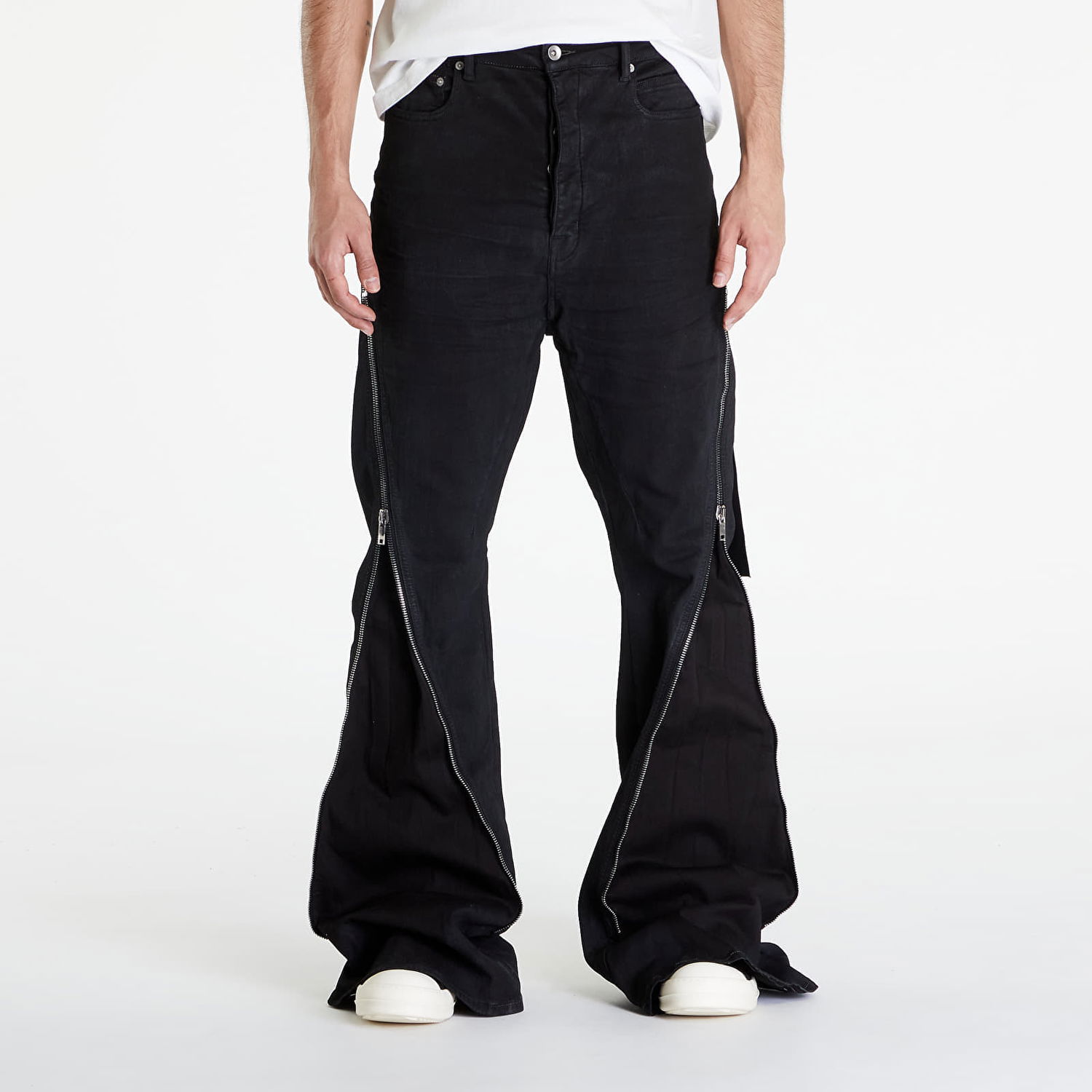 Jeans Rick Owens DRKSHDW Bolan Banana Pants Black Sort | DU01D1363 SBB 09, 0