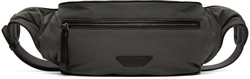 Taljetaske Bottega Veneta Crossroad Small Bumbag Grå | 787145 VCQGC 1425, 0