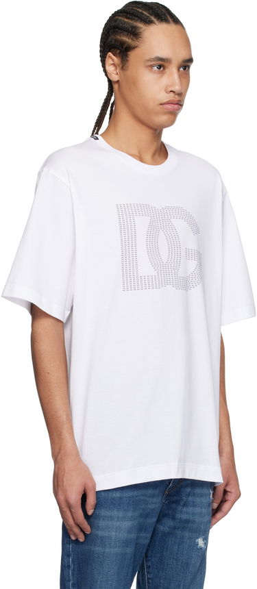T-shirt Dolce & Gabbana Dolce&Gabbana DG Logo T-Shirt Hvid | G8PN9TG7O4O, 1
