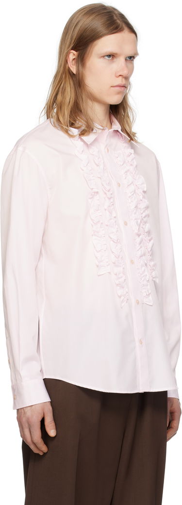 Skjorte Simone Rocha Simone Rocha Ruffle Prom Shirt Lyserød | 5340 1025, 1