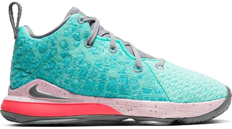 Sneakers og sko Nike LeBron 17 South Beach Turkis | BQ5595-444, 0