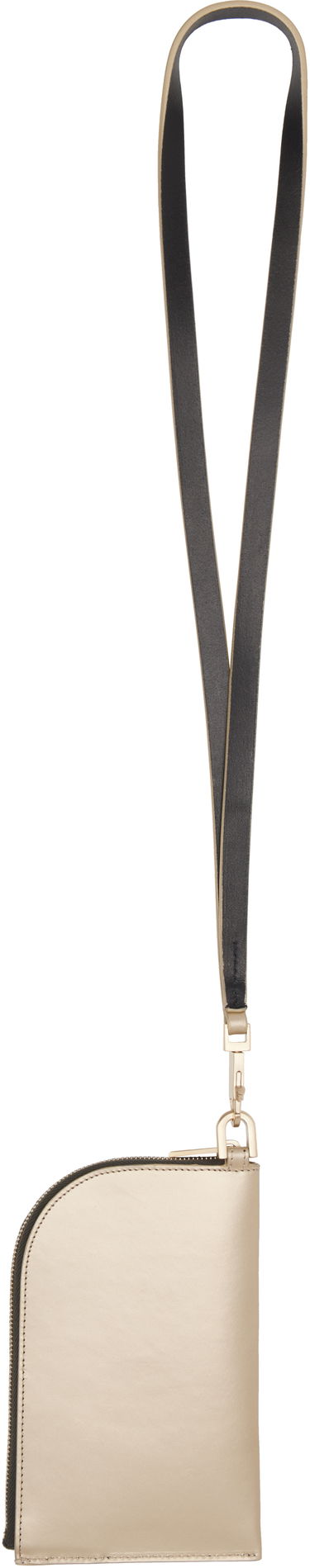 Tegnebog Rick Owens Rick Owens Hollywood Neck Wallet Metalisk | RA01E0611 LGEMGH, 1