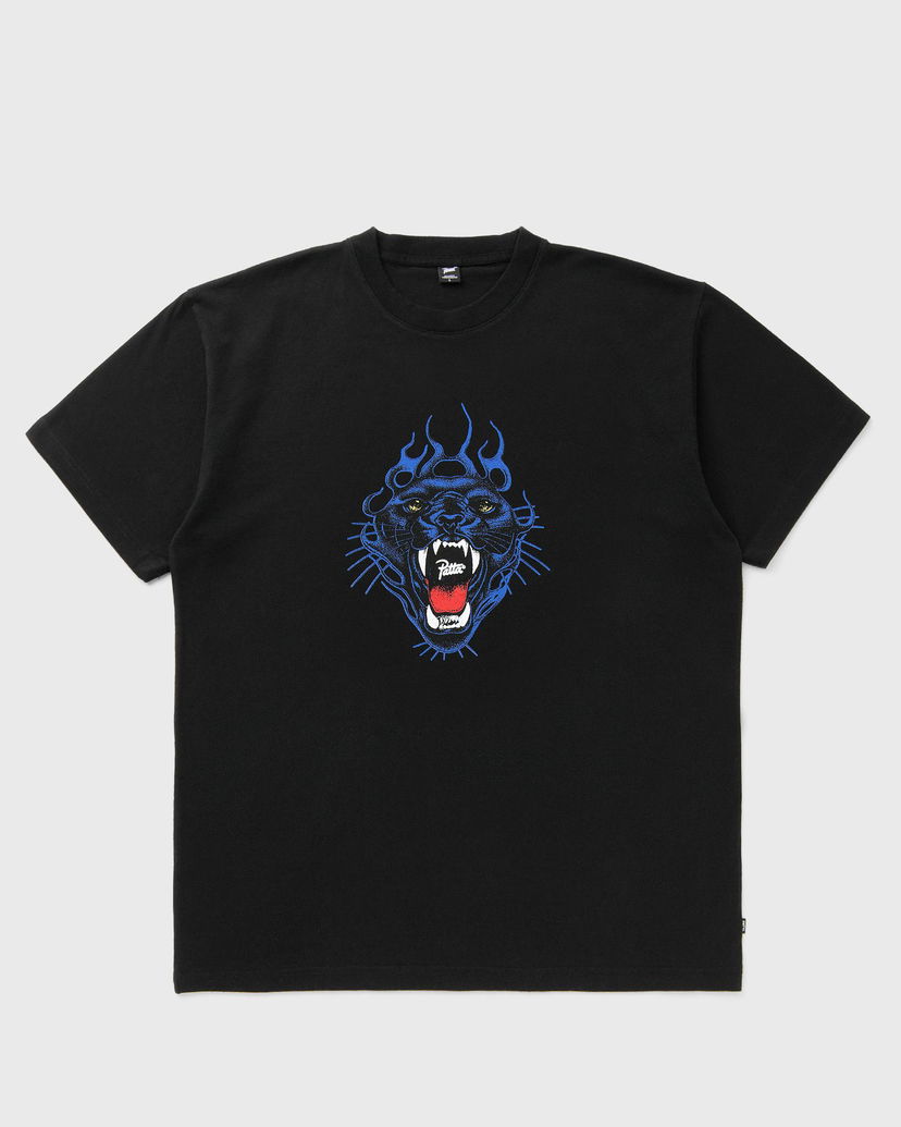 T-shirt Patta Fire Panther Graphic T-Shirt Sort | POC-AW25-1000-290-0086-001