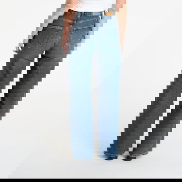 Jeans Samsoe Samsoe Sarebecca High-Waist Wide-Leg Jeans W27/L32 Blå | F25300106_CLR002381, 2