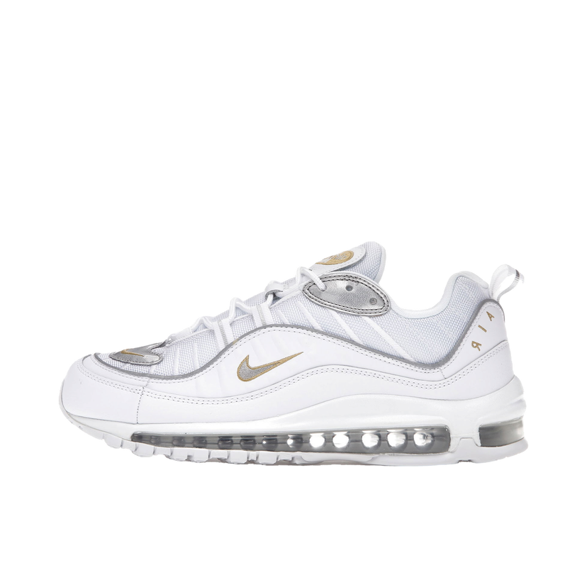 Sneakers og sko Nike Air Max 98 White Silver Gold W Hvid | CT2547-100