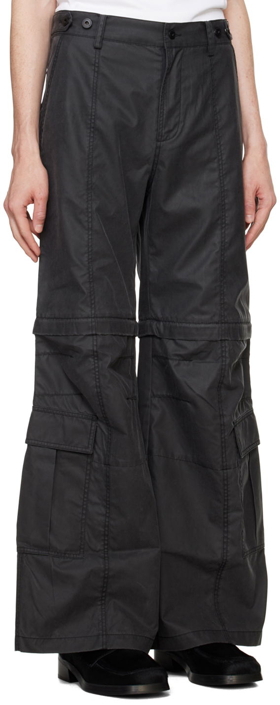 Cargo bukser Feng Chen Wang Feng Chen Wang 2IN1 Cargo Pants Sort | FUF18TR04B, 1