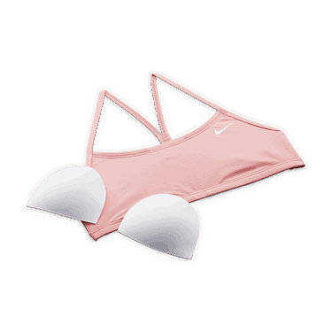 Badetøj Nike Essential Racerback Bikini Top Lyserød | CW9558-697, 3